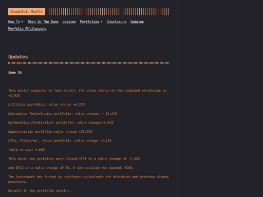 updates screenshot