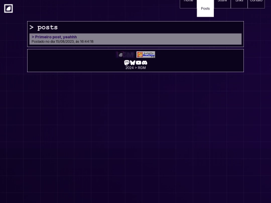 posts screenshot