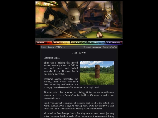 dreams/tikitower screenshot
