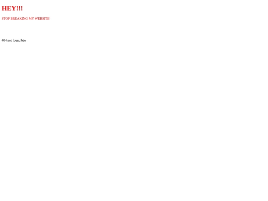 not_found screenshot