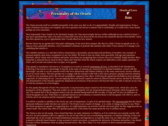 olbulk/personality screenshot