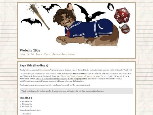 page-e screenshot