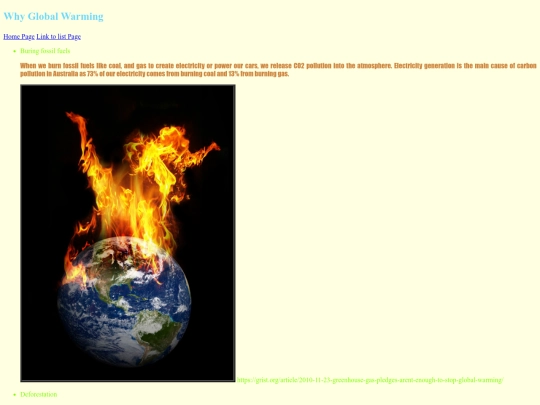 WhyGlobalWarming screenshot