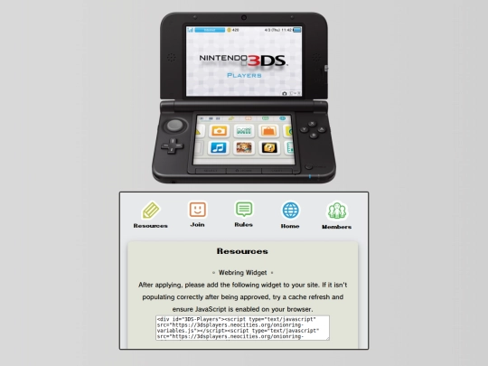 resources screenshot