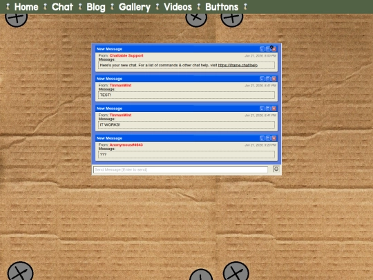 Chat screenshot
