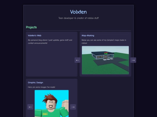 portfolio screenshot