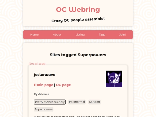 tag/superpowers screenshot