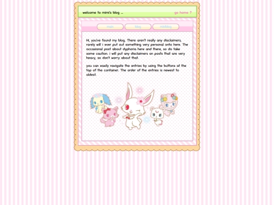 blog screenshot