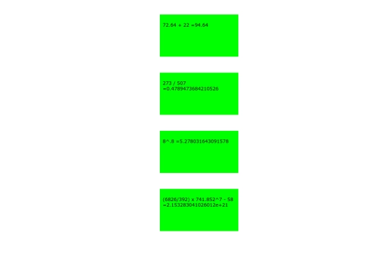 MATH screenshot