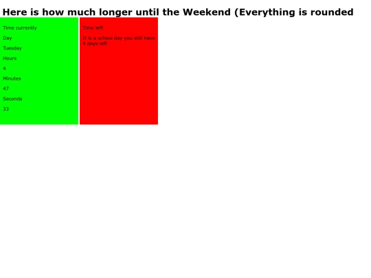 weekend screenshot