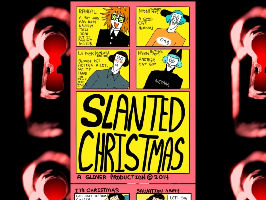 lucid/christmas_comics/slantedchristmas screenshot