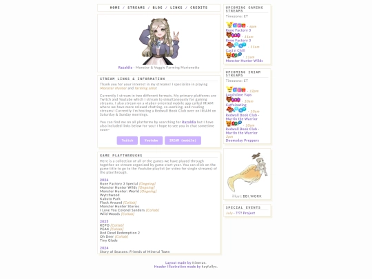 streams screenshot