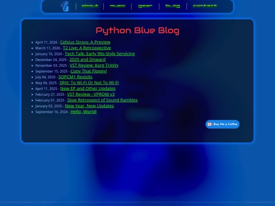 blog screenshot