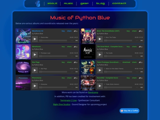 music screenshot