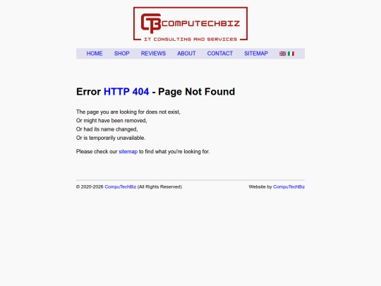 not_found screenshot