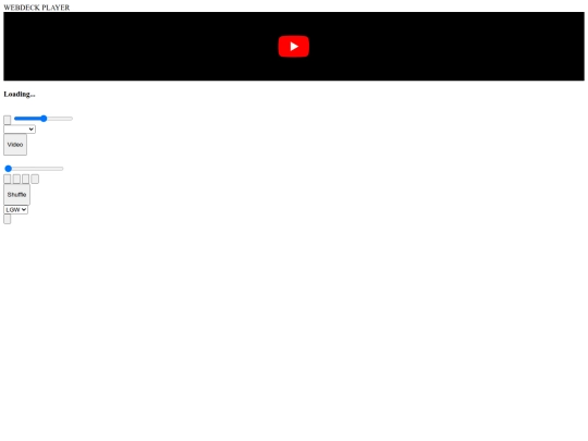 webdeck-player screenshot