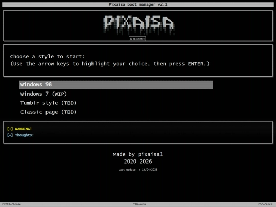 index screenshot