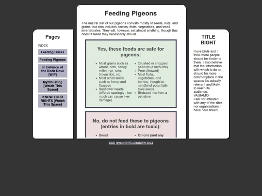 pigeons screenshot