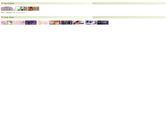 links screenshot