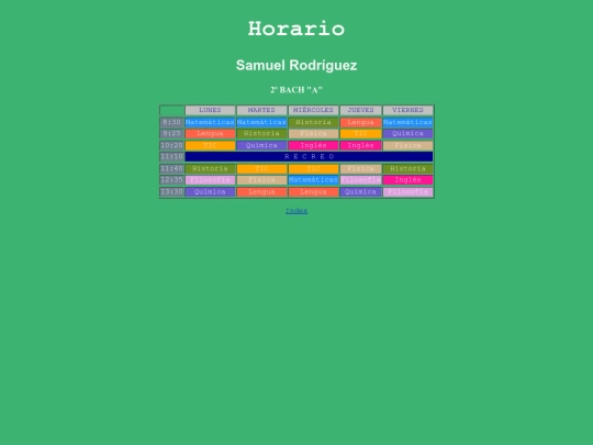 proyecto/HorarioDecoradoCSS/horariocolorcss screenshot