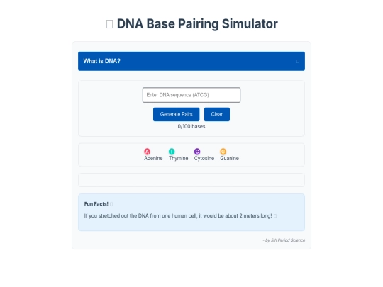 DNAbasepairing screenshot
