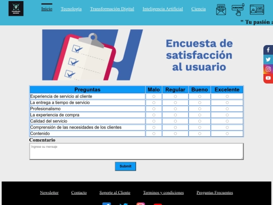 soporte screenshot