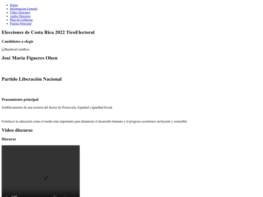 Candidato2 screenshot