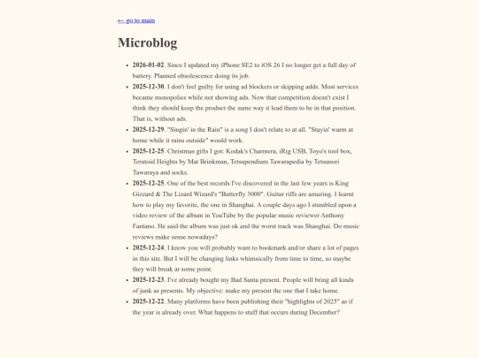 microblog screenshot