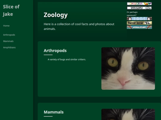 zoology screenshot