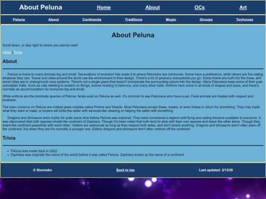OCs/Peluna/about screenshot