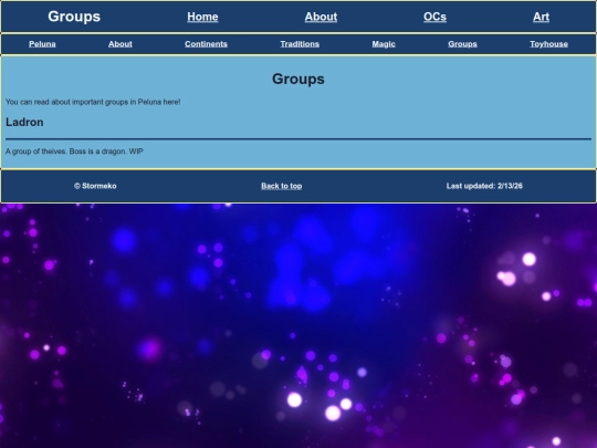 OCs/Peluna/groups screenshot