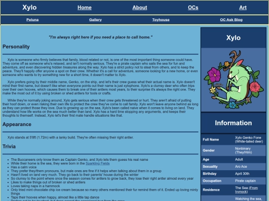 OCs/Xylo screenshot