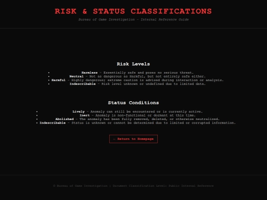 status-risk screenshot