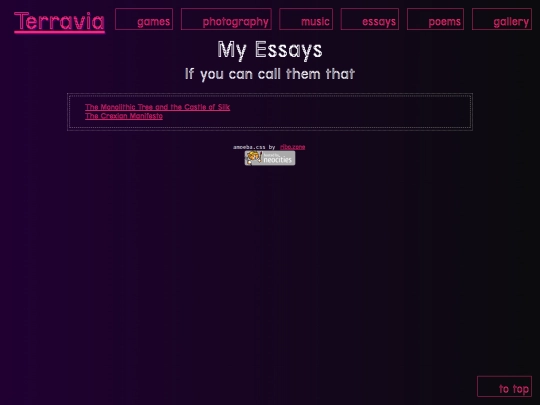 essays screenshot