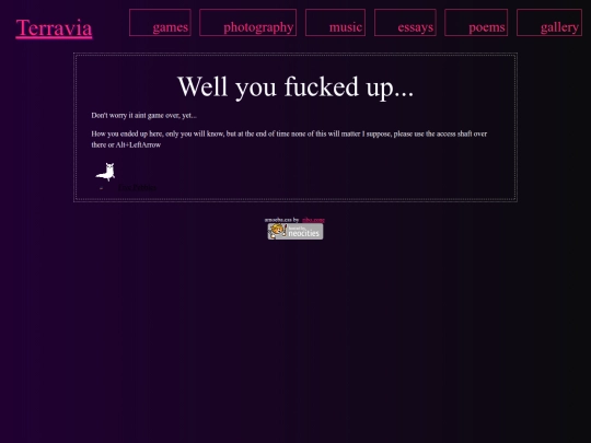 not_found screenshot