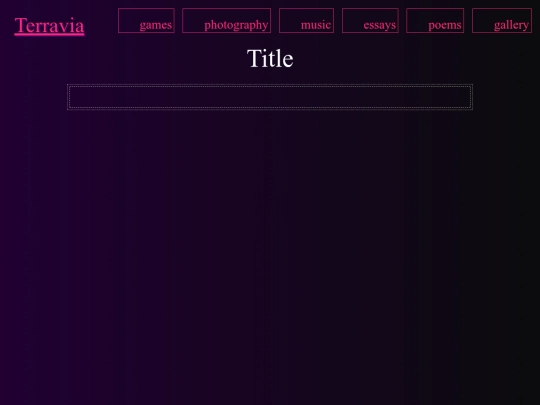 poems/clamps/outro screenshot