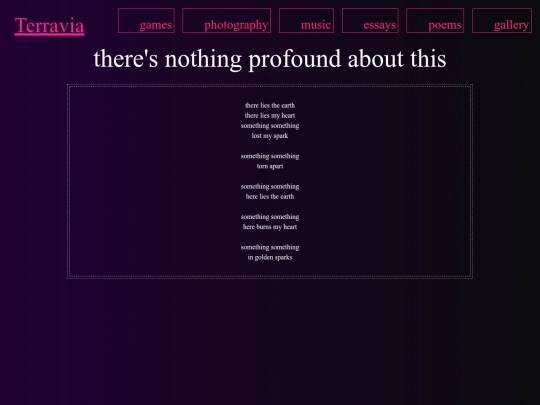 poems/clamps/theres_nothing_profound_about_this screenshot