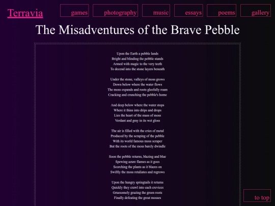 poems/the_misadventures_of_the_brave_pebble screenshot