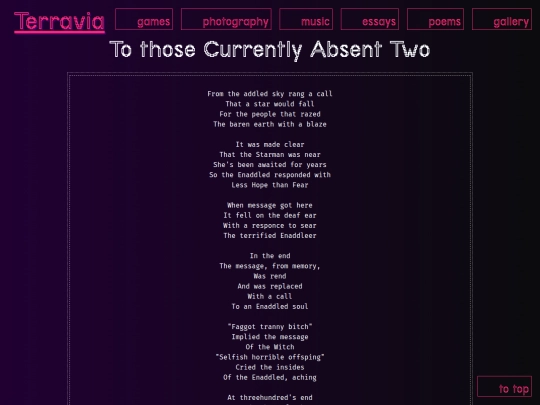 poems/to_those_currently_absent_two screenshot