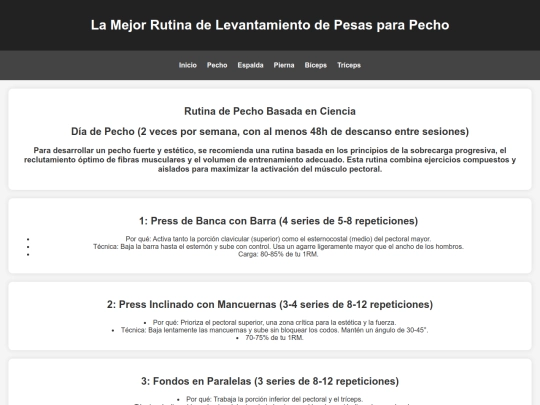 pecho screenshot