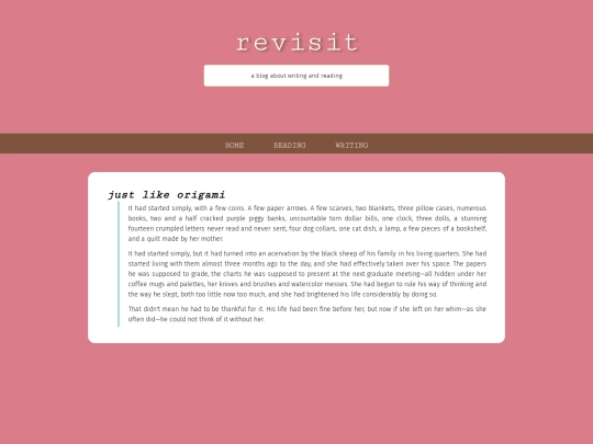 writing/flashes/origami screenshot