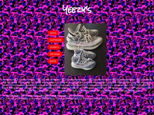 yeezys screenshot