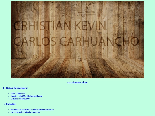 cv1 screenshot