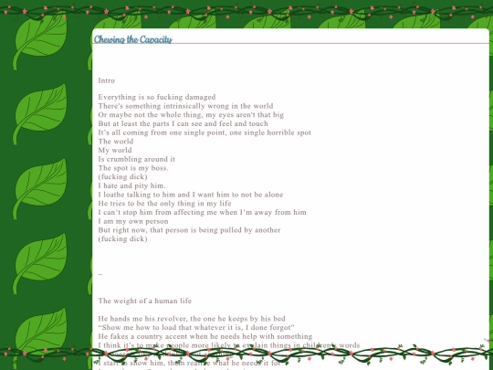 Stories/Misc/ChewingTheCapacity screenshot