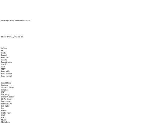 programacaotv/tv3012200105 screenshot