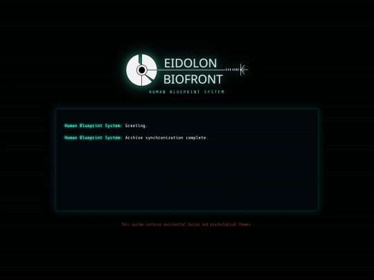 Eidolon_Biofront_access screenshot