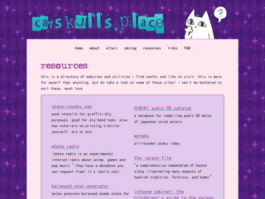 resources screenshot