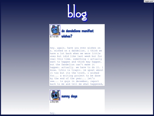 acht/blog screenshot