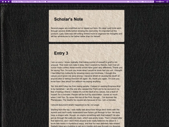 Izdiary/entry3 screenshot