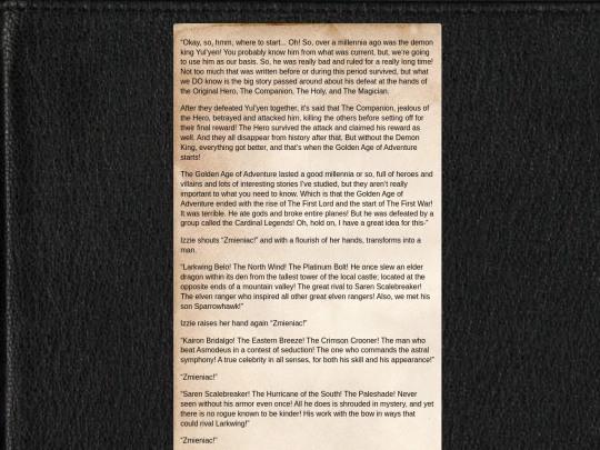 Izdiary/historylesson screenshot